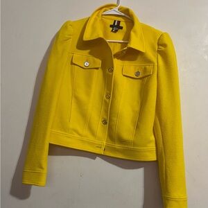 Tommy Hilfiger Bright Yellow Women's Blazer